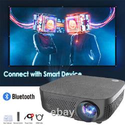 Bluetooth 1080p Portable LED Projector HDMI/USB/Audio Home Theater Projectors