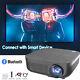 Bluetooth 1080p Portable Led Projector Hdmi/usb/audio Home Theater Projectors