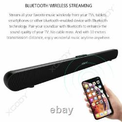 Bluetooth TV Sound Bar Speaker SUPER BASS Home Theater Soundbar Subwoofer
