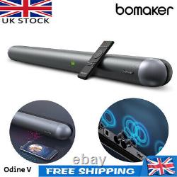 Bomaker Soundbar TV Speaker Home Theater Sound Bar Subwoofer 120W Dolby audio UK