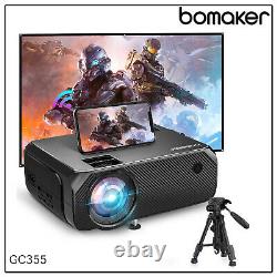 Bomaker WiFi 720P LCD Mini Projector 360° Home Theater Cinema for iOS/Android