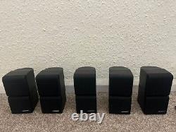 Bose Acoustimass 10 Series Home Theater System & 5 Redline Double Cube Speakers