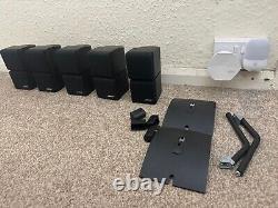 Bose Acoustimass 10 Series Home Theater System & 5 Redline Double Cube Speakers