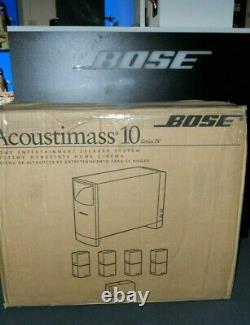 Bose Acoustimass 10 Series IV Speaker System Black