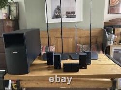 Bose Acoustimass 10 series iv black surround sound