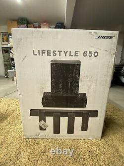 Bose Lifestyle 650 Home Theater System With Omnijewel Speakers Black- New in Box