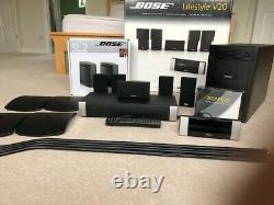 Bose Lifestyle V20 Home Theater System, Jewel Speakers, SL2 wireless and stands
