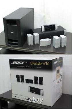 Bose lifestyle v30 home theatre system top condition & wall brackets complete