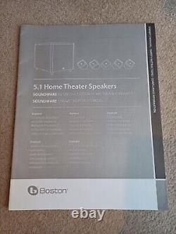 Boston Acoustics Soundware XSSE 5.1 Home Theatre Speakers