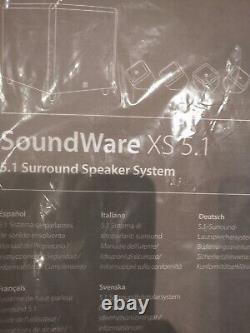 Boston Acoustics Soundware XS Home Theater 5 x satellite speakers