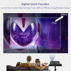 CAIWEI LED 1080P Android Projector BT Full HD Movie Home Theater Night HDMI USB