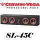 Cerwin Vega Sl-45c Quad 5 1/4 Center Channel Speaker 150 Watt Home Theater Sl45