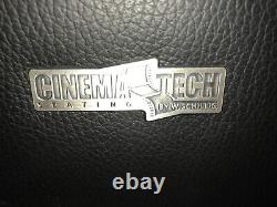 Cinematech Home Theatre Seating electric incline