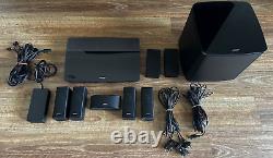 Complete Bose Lifestyle 600 Lifestyle Home Theatre System with Subwoofer Black