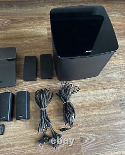 Complete Bose Lifestyle 600 Lifestyle Home Theatre System with Subwoofer Black