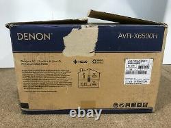 Denon 11.2 Home Theater Receiver (140 watts) AVR-X6500H NEW Sealed inside Dolby