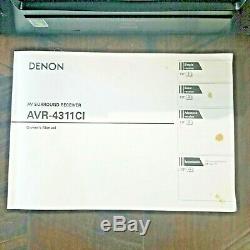 Denon AVR-4311CI 9.2-Channel Home Theater Receiver Excellent Condition! TESTED