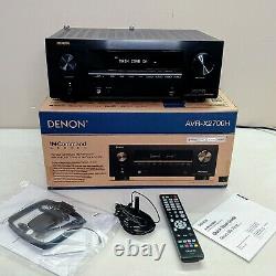 Denon AVR-X2700H 8K Ultra HD 7.2 Channel AV Home Theater Receiver 2020 Model