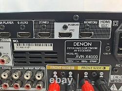 Denon AVR-X4000 IN-Command 7.2 CH Home Theater Receiver. Tested. JM-1001