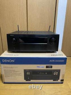 Denon AVR-X4500H 9.2 Home Theater Receiver Dolby Bluetooth WIFI Used From JPN
