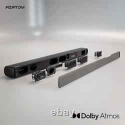 Dolby Atmos Soundbar 2.1.2, 240W High Resolution Surround Sound Home Theatre Ent