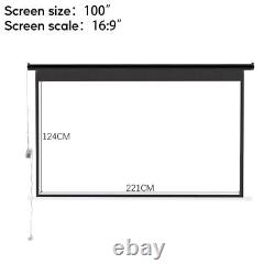 Electric Motorised Projector Screen 169 / 43 Projectio for Home Theater Cinema