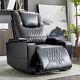 Electric Recliner Chair Lighting Gaming Home Theater Seating Leather Sofa Pz