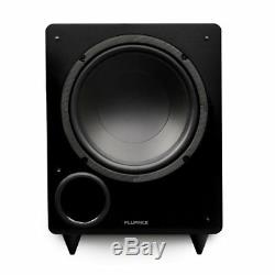 Fluance DB10 10-inch Low Frequency Front Firing Powered Subwoofer Home Theater