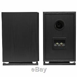 Fluance Elite Series Compact Home Theater 5.1 Speaker System Black Ash