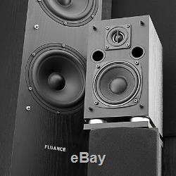 Fluance SXHTB-BK Surround Sound Home Theater Speaker System