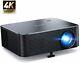 Full Hd 4k 1080p 6800 Lumens Home Theater Movie Video Projector Hdmi