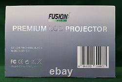 Fusion Home Theater Projector Native 1080P Premium Full HD LCD Projector. Unused