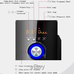 HI-FI ACTIVE 5.1Ch Surround Sound Bluetooth Home Theater Speaker System