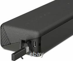 HT-MT300 Compact Soundbar with Interior Matching Design and Bluetooth, Black