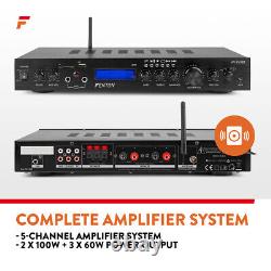 Hi-Fi Stereo Speaker System with Home Theatre Amplifier, FM Bluetooth, B405A