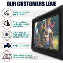 Inflatable Outdoor Movie Projector Screen, Home Theater, Backyard Movie Parties