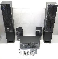 Jamo S 807 HCS Home Cinema 5.0 Speaker System Theatre Pack -BLACK OPEN-DAMAGED