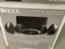 KEF Home Theatre 1000 1005.2 System + Kube-1 SubWoofer + 5 Speakers Boxed