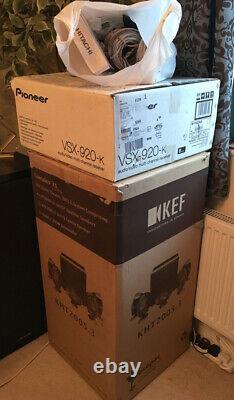 KEF KHT 2005.3 Home Theatre System, surround speakers. In box + all packaging