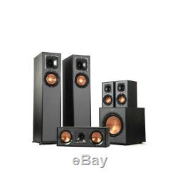 Klipsch R-610F 5.1 Affordable Home Theater System Black