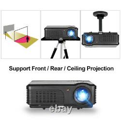 LED Android WIFI Projector HD Blue-tooth Proyector 5000lumen Home Theater HDMI2
