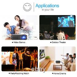LED Android WIFI Projector HD Blue-tooth Proyector 5000lumen Home Theater HDMI2