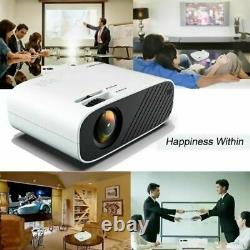 LED Smart Home Theater Projector Wifi 19000 Lumens 1080p HD 3D Movie HDMI USB