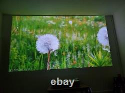 LG HU85LS 4K UHD Laser Smart Home Theater CineBeam Projector, White (VATINC)