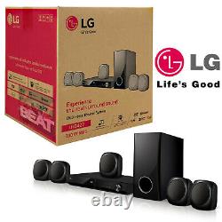 LG LHD427 Bluetooth 5.1-Channel DVD Home Entertainment Theater System 110/240V