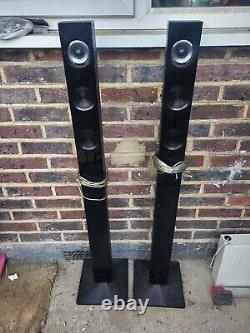 LG S72T1-S Home Cinema Theatre Tower Speakers (Pair) Used Foldable