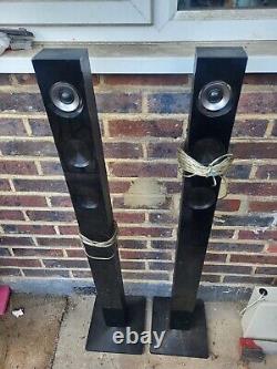 LG S72T1-S Home Cinema Theatre Tower Speakers (Pair) Used Foldable