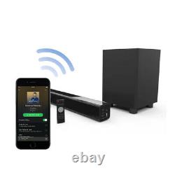 Laser Bluetooth Stereo Speaker TV Home Theater Soundbar Wireless Subwoofer
