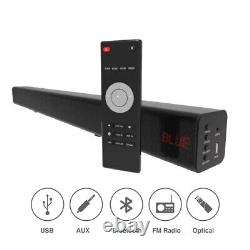 Laser Bluetooth Stereo Speaker TV Home Theater Soundbar Wireless Subwoofer