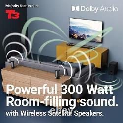 MAJORITY Everest 5.1 Dolby Audio Surround Sound System BT Sound Bar Wireless